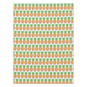 Tropisch eiland Luau Hawaiian Pineappelfruit Tafelkleed (Voorkant)
