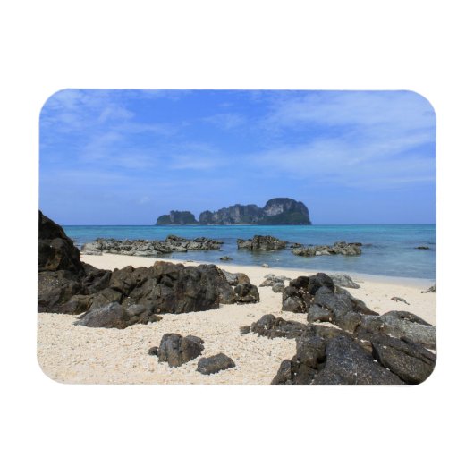 Tropisch eiland magneet (Horizontaal)