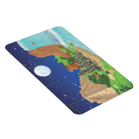 Tropisch eiland magneet (Rechterzijde)