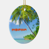 Tropisch eiland Mauritius Keramisch Ornament (Rechts)