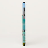 Tropisch eiland met haaientelefoon X hoesje (Achterkant/links)