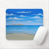 Tropisch eiland muismat (Met muis)