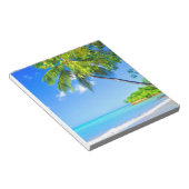 Tropisch eiland notitieblok (Schuin)