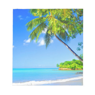 Tropisch eiland notitieblok