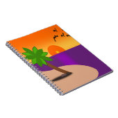 TROPISCH EILAND NOTITIEBOEK (Rechterzijde)