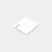Tropisch Eiland Oceaan en Palmboom Persoonlijk Post-it® Notes (Schuin)