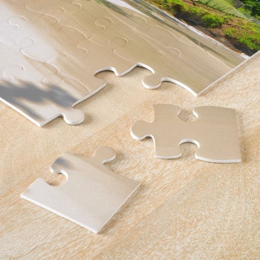 Tropisch eiland op de Kaaimaneilanden Legpuzzel (Zijkant)