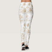 Tropisch Eiland Palmbomen Leggings (Achterkant)
