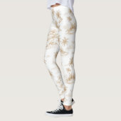 Tropisch Eiland Palmbomen Leggings (Links)