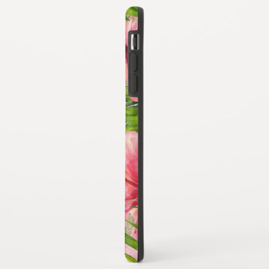 Tropisch eiland Paradise Hibiscus Flowers Case-Mate iPhone Case (Achterkant/links)