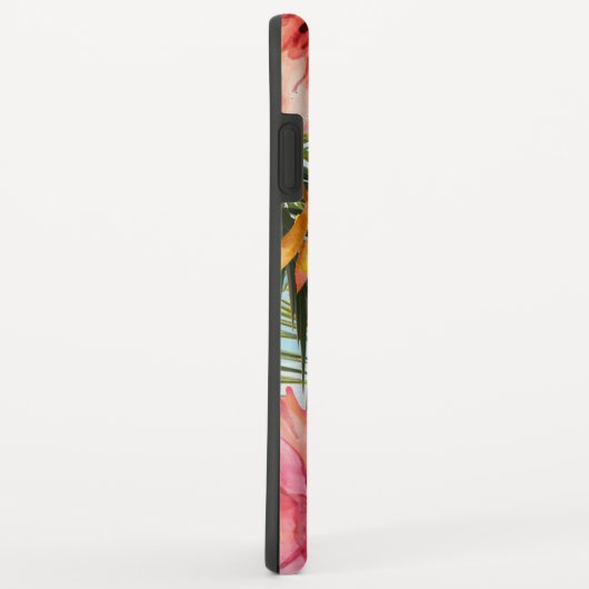 Tropisch eiland Paradise Hibiscus Flowers Case-Mate iPhone Case (Achterkant/rechts)