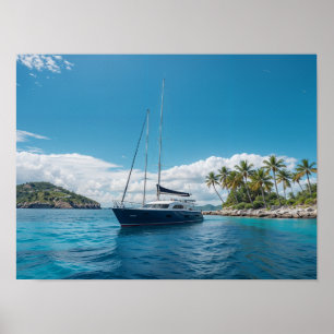 Tropisch eiland Paradise Poster