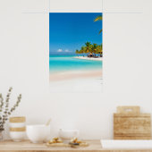 Tropisch eiland Paradise Poster (Keuken)