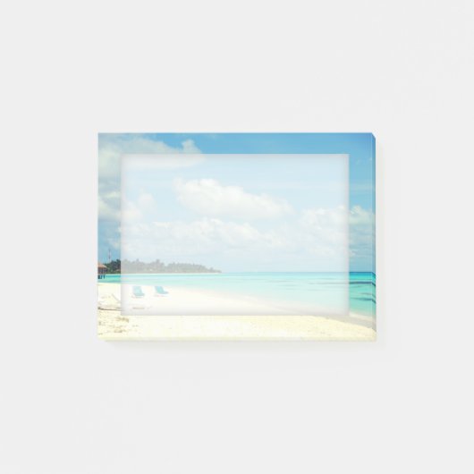 Tropisch eiland Paradise Sticky Notes (Voorkant)