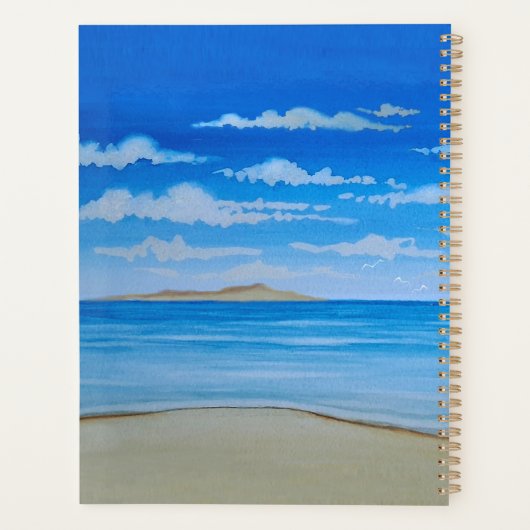 Tropisch eiland planner (Achterkant)