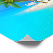 Tropisch eiland poster (Hoek)