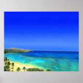 Tropisch eiland poster (Voorkant)