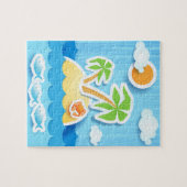 Tropisch eiland, puzzel (Horizontaal)