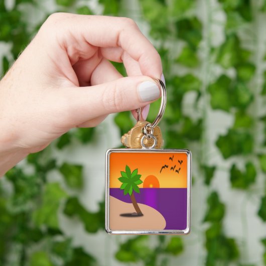 TROPISCH EILAND SLEUTELHANGER (Hand)