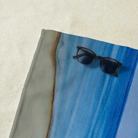 Tropisch eiland strandlaken (In situ)