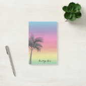 Tropisch eiland Sunset | Aangepaste palmboom Post-it® Notes (Kantoor)