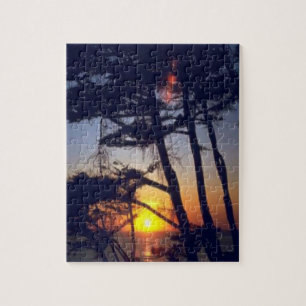 Tropisch eiland Sunset Legpuzzel