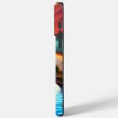 Tropisch eiland Sunset over heldere oceaan Case-Mate iPhone Case (Achterkant / Links)