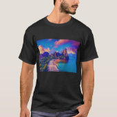 Tropisch eiland t-shirt (Voorkant)