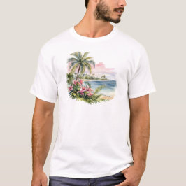 Tropisch eiland T-Shirt
