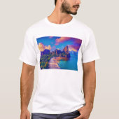 Tropisch eiland t-shirt (Voorkant)