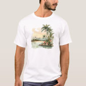 Tropisch eiland T-Shirt (Voorkant)