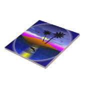 TROPISCH EILAND TEGELTJE (Zijkant)