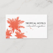 Tropisch eiland visitekaartje (Voorkant)