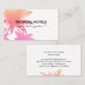 Tropisch eiland visitekaartje (Voorkant / Achterkant)