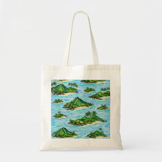 Tropisch eilandenarchipel tote bag (Voorkant)