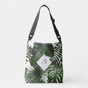 Tropisch eilandje met je Initialen Crossbody Tas