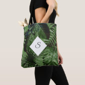 Tropisch eilandje met je Initialen Tote Bag (Dichtbij)