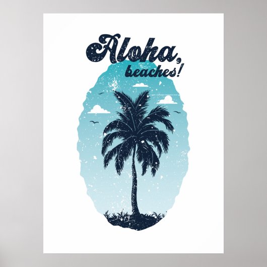 Tropisch eilandontwerp. poster (Voorkant)