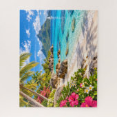 Tropisch Eilandparadijs Legpuzzel (Verticaal)