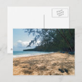 Tropisch eilandstrand, Cambodja Briefkaart (Voorkant / Achterkant)