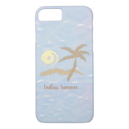 Tropisch eindeloze Summer Iphone Case-Mate iPhone Case (Achterkant)