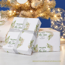 Tropisch Elegant Boheems Pampasgras Cadeaupapier