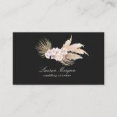 tropisch elegant floral minimalist Visitekaartje (Voorkant)