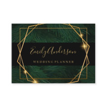 Tropisch Elegant hallo kaart goud en zwart