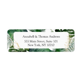 Tropisch Elegant Plant Trending Wedding Etiket