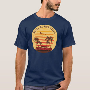 Tropisch en levendig T-shirt voor strandliefhebber