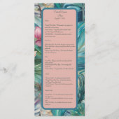 Tropisch Essence Menu (Voorkant)