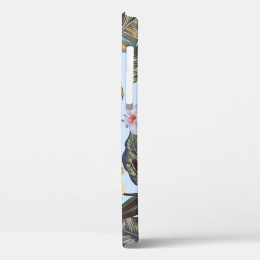  tropisch, exotisch bloembehang Case-Mate iPhone case (Achterkant / Links)