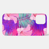 Tropisch, exotisch naadloos patroon met exotische  Case-Mate iPhone case (Achterkant (horizontaal))