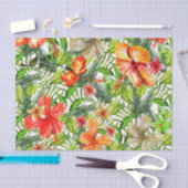 Tropisch exotisch Oerwoud Hibiscus Flower Flowers Tissuepapier (Craft)